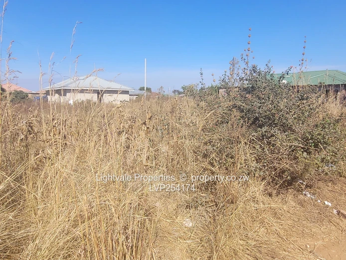 Vacant stand in Glen View Extension  (Sole Mandate)