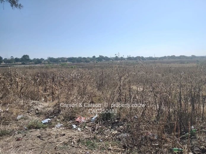 2000 m² Commercial/Industrial Land — Chitungwiza Main Road