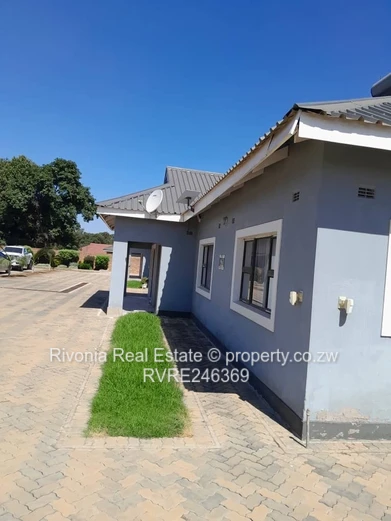 Modern 3-Bed Cluster Waterfalls Harare South — Borehole