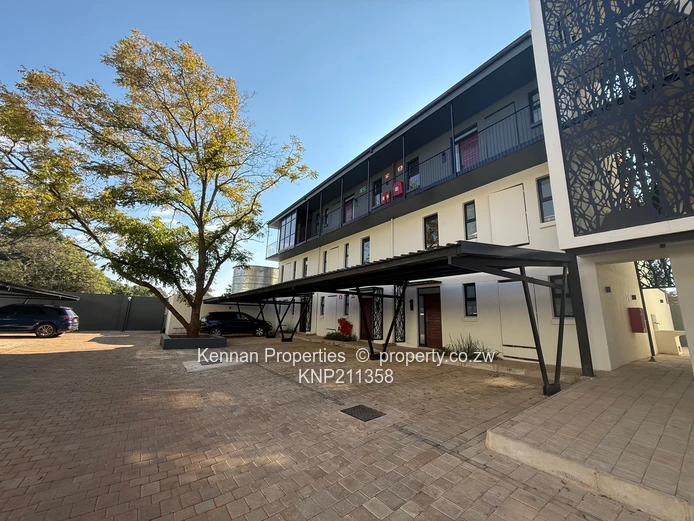 Secure Duplex flat in great location 