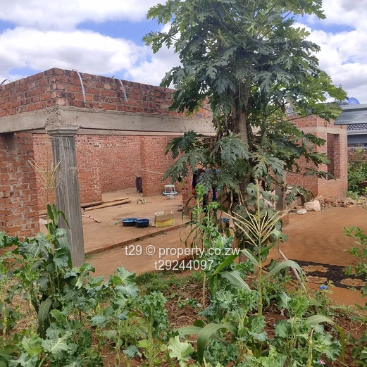 Ashdown park house for sale at roof/wall plate level