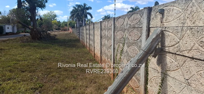 Borrowdale 8119sqm Ideal for cluster development 