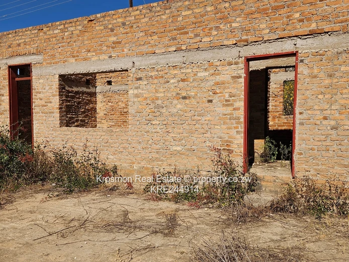 Unfinished Brick Retail Shell on mutare harare  Road — 650m²