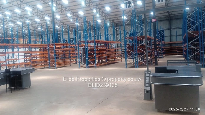 Warehouse for Letting in Harare North (Sole Mandate)