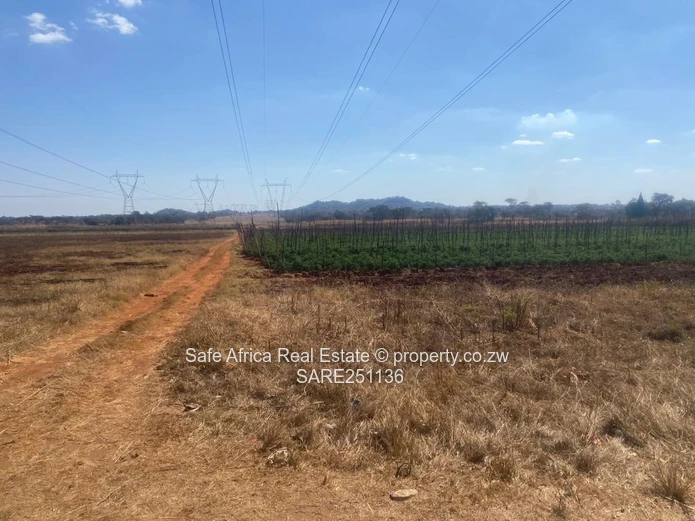 6 Hectares Plot Bulawayo Road Frontage Vacant Land For Sale-Opposite Kyntre Estates Just After Famil