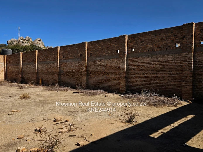 Unfinished Brick Retail Shell on mutare harare  Road — 650m²