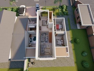 4 Bedroom Garden Flat