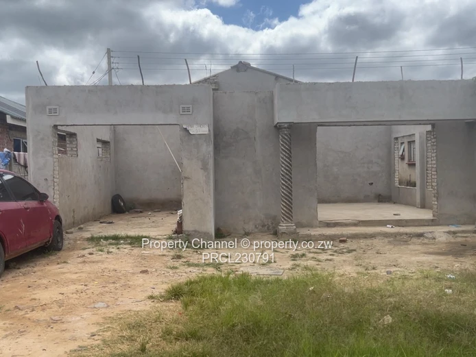4 Bed Incomplete House In Budiriro Cabs - Deeds Available