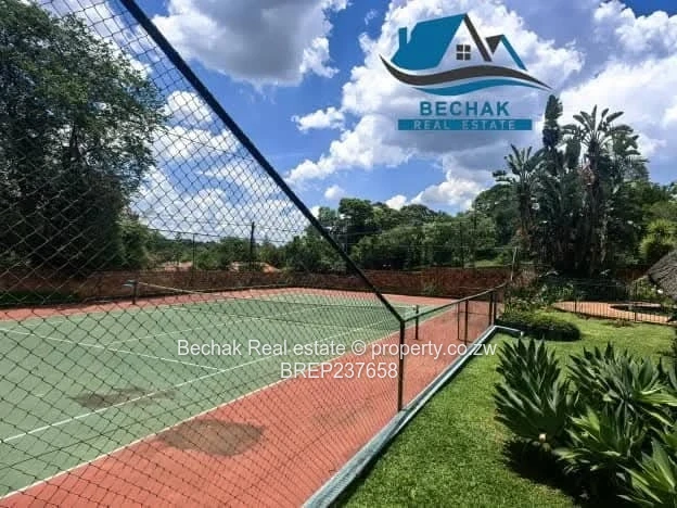 Hillside 4-Bed Home - Pool, Borehole & Private Tennis