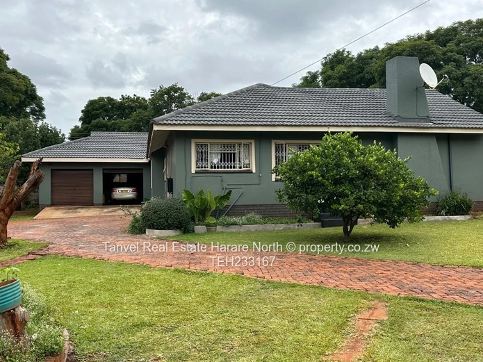 Available for sale in Greendale is a  4 bedroomed house with built-in cupboards, fitted cupboard