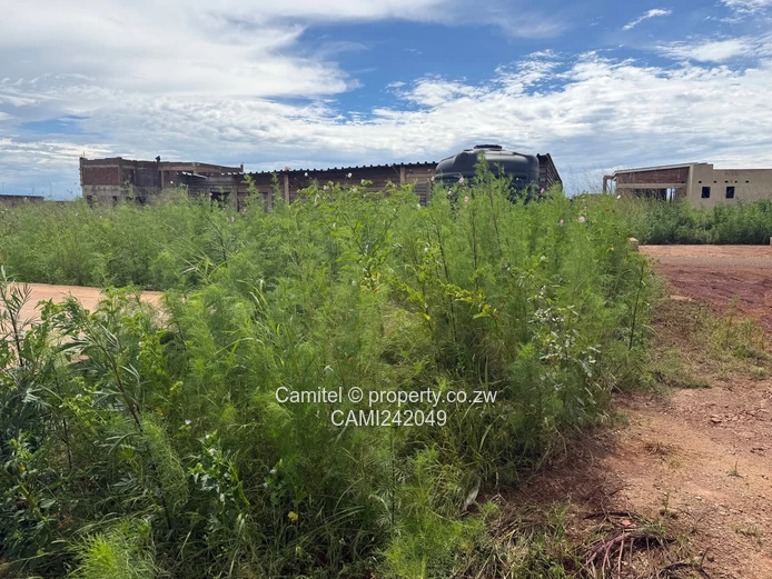 Nyeredzi Ridge 500sqm with deeds at slab level with 4 beds