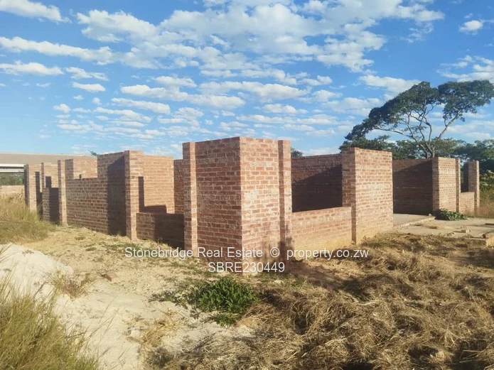 3 Bedroomed Gweru Incomplete house for sale