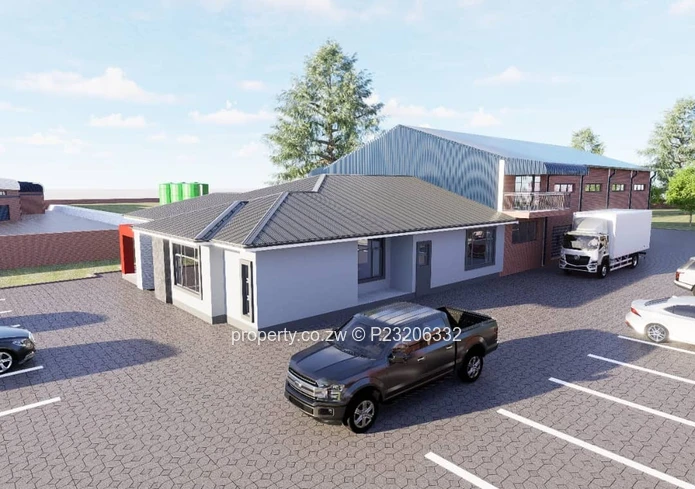 Office & Warehouse Space Coming Soon: 1350m² on 6800m² – Borehole, Airport Harare