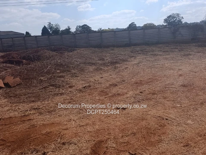 Prime 968m² Residential Stand for Sale in Quinnington, Borrowdale