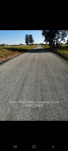 Stand in Clysdale park Gweru