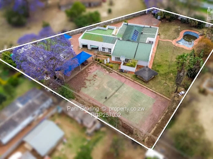 Belvedere 10-Bed Home — Pool, Tennis court Borehole & Solar (Sole Mandate)
