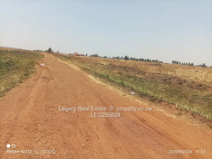 3.5ha Arable Red-Soil  Agro -residential land  in Rainham, Harare West