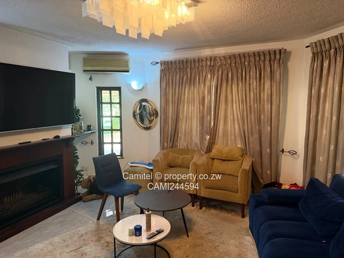 Borrowdale Brooke inside the boom 4-Bed Home with Pool, Covered Patio & Borehole (Sole Mandate)