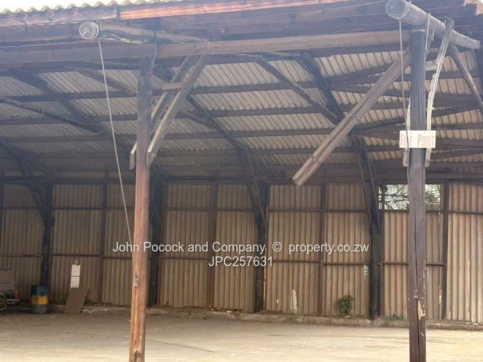 Warehouse/ factory with large yard space