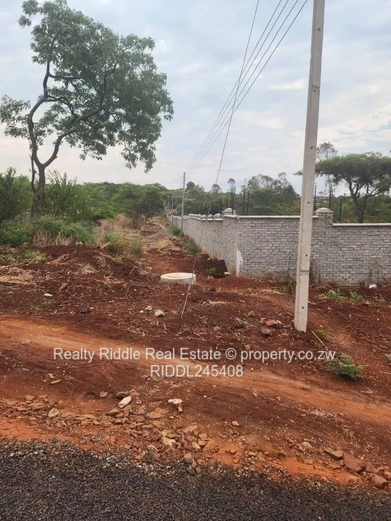 800m² Stand in Brookview - New Tarred Road & Drains