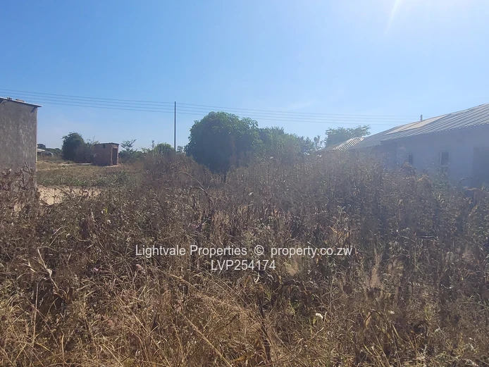 Vacant stand in Glen View Extension  (Sole Mandate)