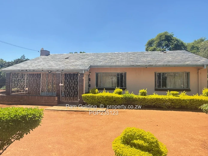 Matsheumhlope house with cottages currently used as Nust student accommodation.