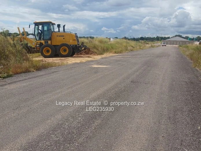 Waterfalls prospect serviced stands with Tarred Roads,Sewer Line and ZESA.