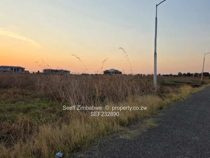 Prime Vacant Land in Sumben - off Harare Drive