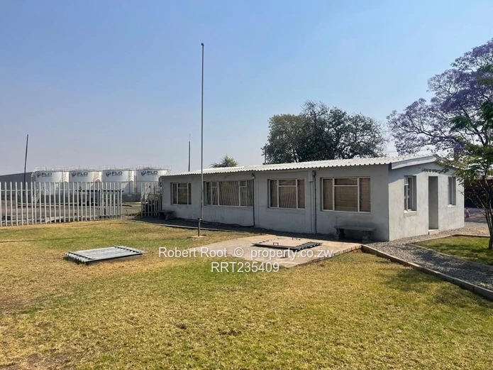 Bulk Fuel Depot With A Big RAIL SIDING