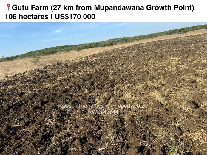 Gutu farm for sale 