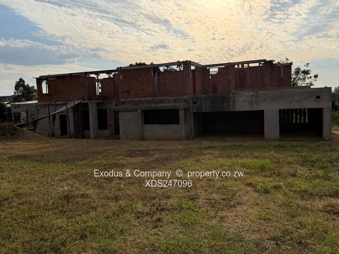 An incomplete house for sale in Gletwin Park