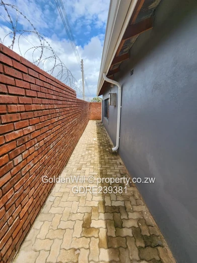 Adelaide park Ruwa house to rent 