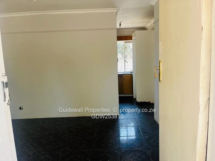 Msasa Park, House to Rent (Sole Mandate)