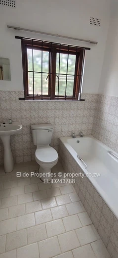 To let 3 Bedroomed Newlands Villa,  Harare.   (Sole Mandate)