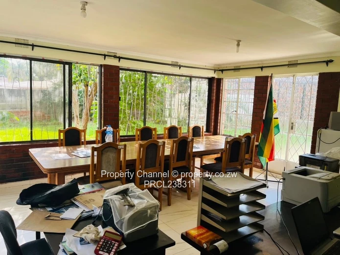 4 office rooms, One large open plan and a board room