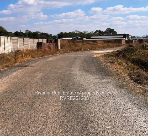 1389m² Stand in Prospect, Harare South — Gated, Tarred & Sewered