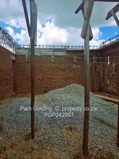 Stand with Partially built 3 Bed House