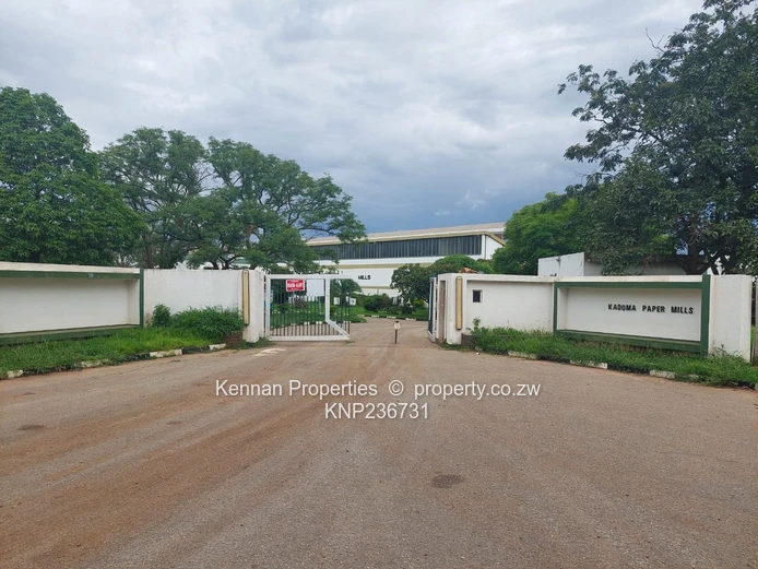 Kadoma Papermills plant for Sale.