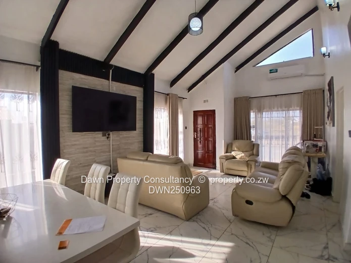 Fully Furnished 3-Bed with Vaulted Ceiling - Budiriro (Sole Mandate)