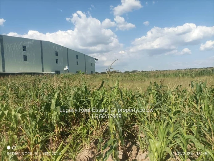 2,160ha Industrial Land — Waterfalls (Tarred Roads, Warehouse Nearby)
