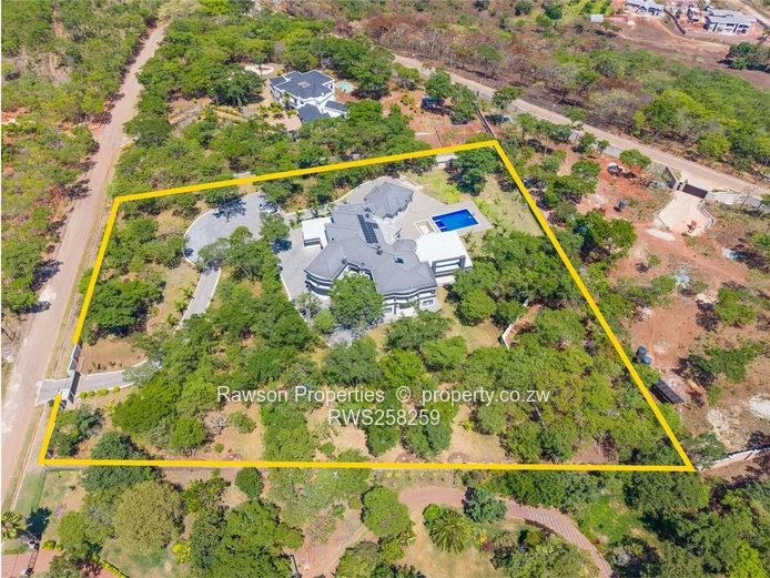 Shawasha Hills: 6-Bed Luxury Estate, Pool & Borehole (Sole Mandate)