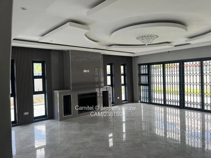 Highlands close to highland park brand new 4 bed main en-suite with prolific borehole 