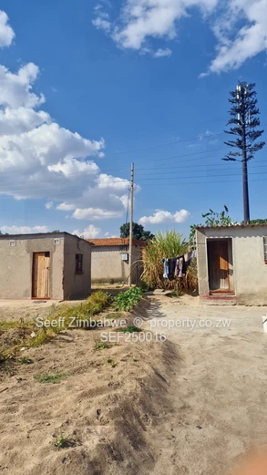 400m² Stand with 3 Rooms in Ushewokunze, Harare South (Sole Mandate)