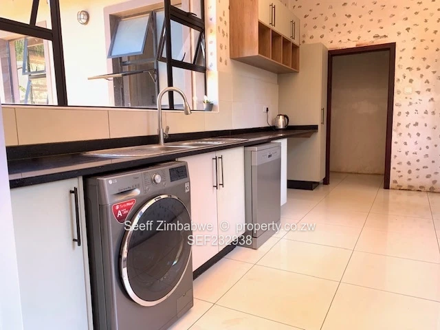 Borrowdale 4-Bed, 3-Bath on 2000m² with Borehole