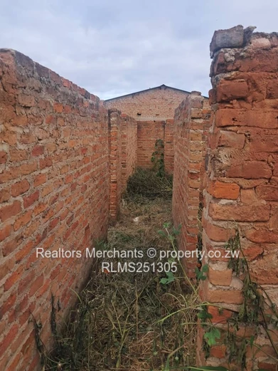 Chinhoyi Rusununguko Incomplete House For Sale
