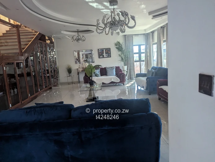 Borrowdale Carrick Creagh estate fully furnished house to rent  (Sole Mandate)