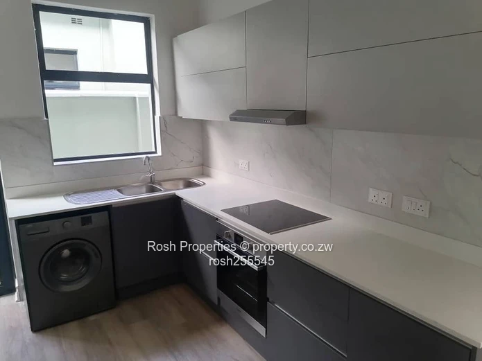 Modern 3-Bed Garden Flat in Borrowdale West with Borehole and Solar