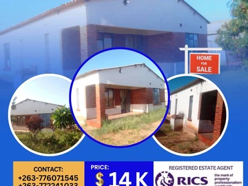 An interesting opportunity, a beautiful house for sale in Gokwe Center 