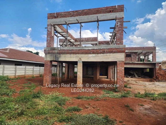 Unfinished 7-Bed Double-Storey Shell with Garage, Fairview