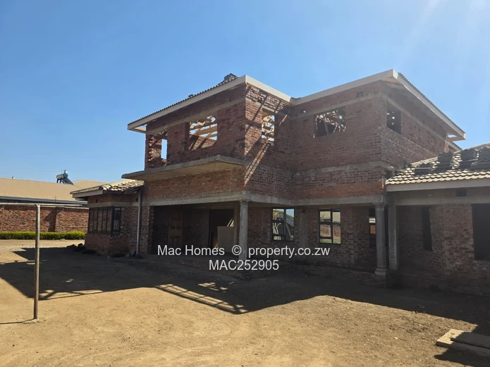 Finish To Own Taste- Incomplete Double-Storey House For Sale